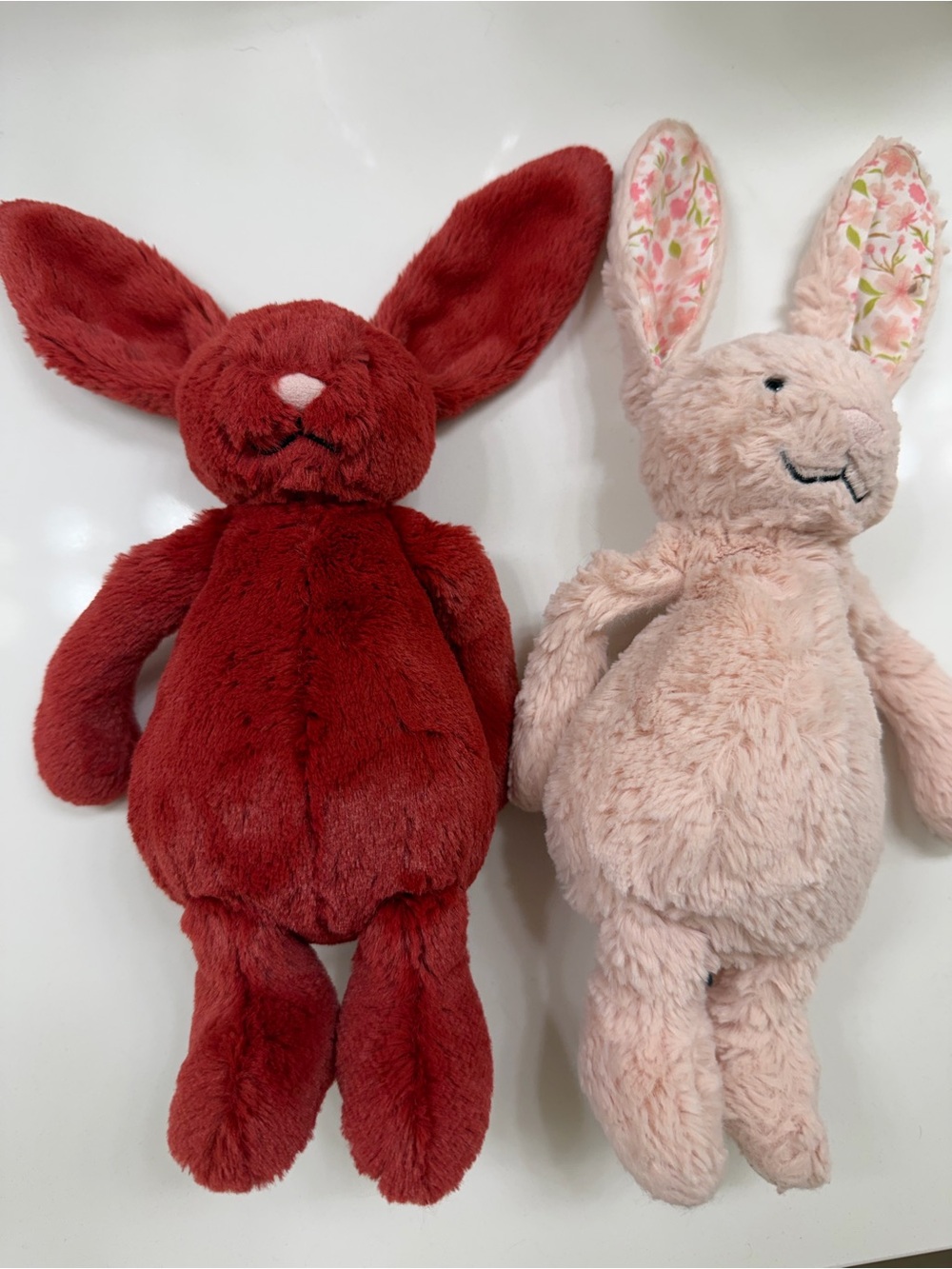Jellycat Blossom Blush Bunny "Cherry" & "Cranberry" bunny